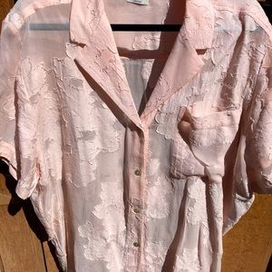 Aritzia oversized Blouse Top